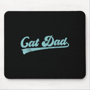 Lustiger Katzenpapa Lustiger Papa Vatertag Lustige Mousepad