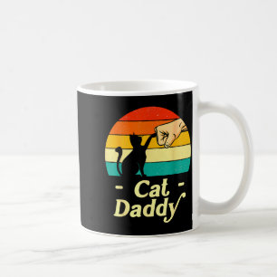 Lustiger Katzenpapa Vintage Katzenliebhaber Katzen Kaffeetasse