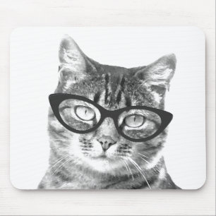 Lustiger Katzenphotographie-Mausunterlageentwurf Mousepad