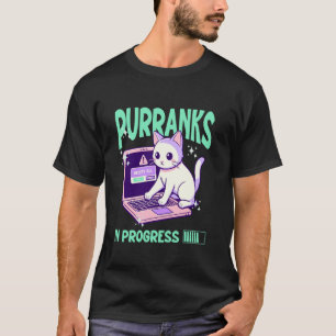 lustiger Katzenstreich April-Schmunzeltag 2025 T-Shirt