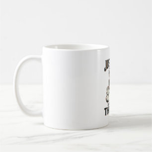 Lustiger Katzenvater kam mit der Milch Vintage-Shi Kaffeetasse