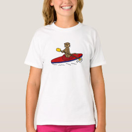 Lustiger Kayaking Otter T-Shirt
