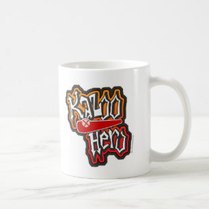 Lustiger Kazoo-Held Instrumentalmusik Cartoon Kaffeetasse