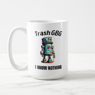 Lustiger KI - Geek Humor Laptop Kaffeetasse