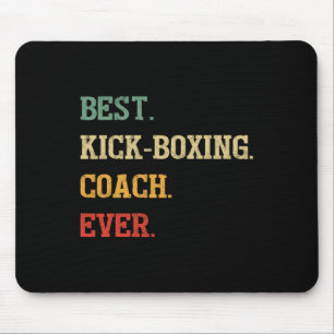 Lustiger Kickbox-Trainer-Geschenk Best Kickboxing Mousepad