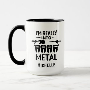 Lustiger Kieferorthopäde Personalisierter Professi Tasse