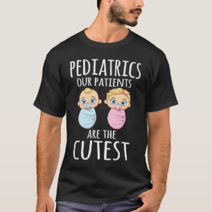 Lustiger Kinderarzt Pädiatrie Arzt Krankenschweste T-Shirt