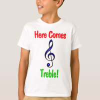 Lustiger Kindermusik-T - Shirt: Kommen hier Höhen