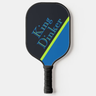 Lustiger King Dinker Maßgeschriebenes Monogramm Pe Pickleball Schläger