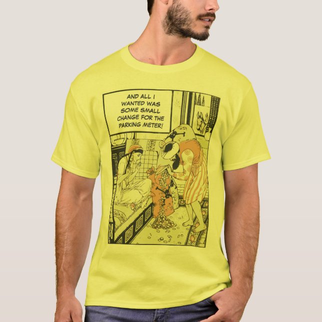 Lustiger klassischer Ali-Kuchen-Cartoon T-Shirt (Vorderseite)