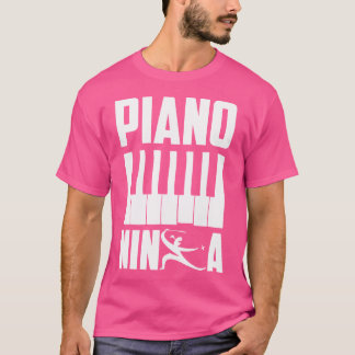 Lustiger Klavierspieler Pianist Klavier T-Shirt