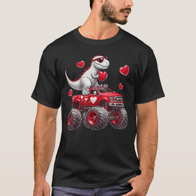 Lustiger Kleinkind-LKW  T-Shirt (Vorderseite)