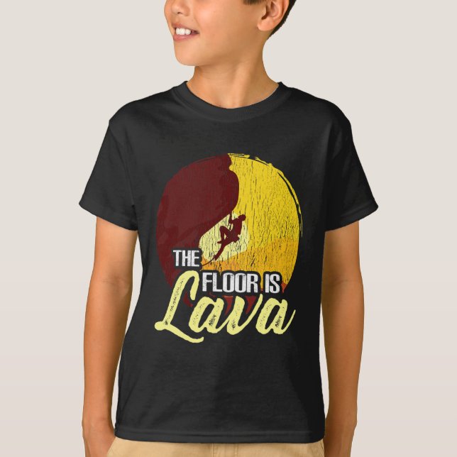 Lustiger Kletterer Bouldering Felsenklettern Der B T-Shirt (Vorderseite)