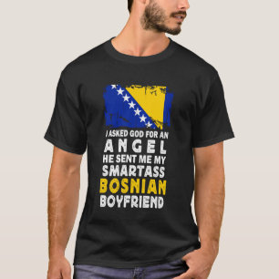 Lustiger Klugscheißer bosnischer Freund Bosnien-Fl T-Shirt