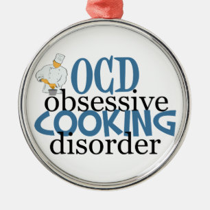 Lustiger Koch Ornament Aus Metall