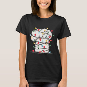 Lustiger Koch Weihnachtsgrafik Lichter Liebhaber K T-Shirt
