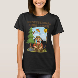 Lustiger Köder Verlierer Angeln T-Shirt