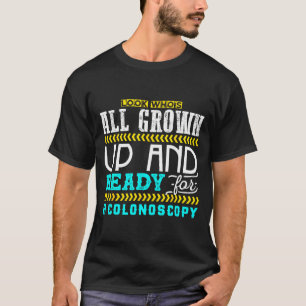 Lustiger Koloskopie-Witz Medizinischer Humor Check T-Shirt