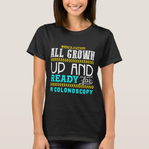Lustiger Koloskopie-Witz Medizinischer Humor Check T-Shirt