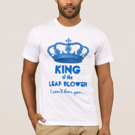Lustiger König der Laubsauger-Krone V25J T-Shirt