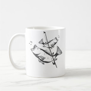 Lustiger Kontrabass-Wortwitz Kunst Jazz Musik Kont Kaffeetasse