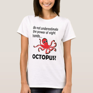 Lustiger Krake T-Shirt