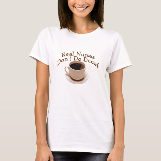 Lustiger Krankenschwester-T - Shirt (Vorderseite)