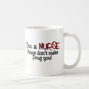 Lustiger Krankenschwester-T - Shirt "lassen mich Tasse