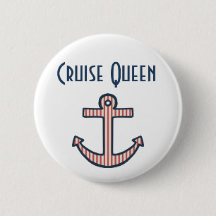 Lustiger Kreuzfahrt-Button-Scherzgeschenk Button