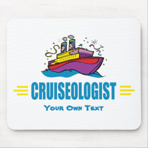 Lustiger Kreuzschiff-Meer-Reise-Fan Mousepad