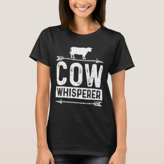 Lustiger Kuhflüsterer T-Shirt