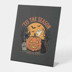 Lustiger Kürbis Halloween Wortspiel Design2 (2)_1 Sockelschild