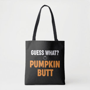 Lustiger Kürbis Hintern Halloween-Design