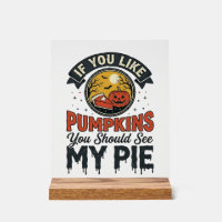 Lustiger Kürbiskuchen Halloween Vintage-Shirt-Desi