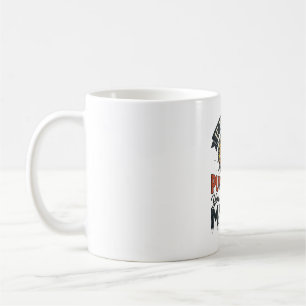 Lustiger Kürbiskuchen Halloween Vintage-Shirt-Desi Kaffeetasse