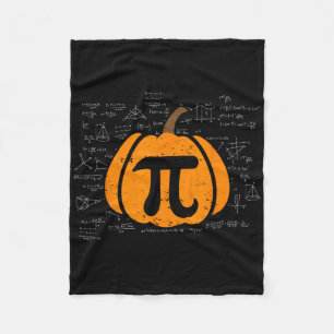 Lustiger Kürbiskuchen Mathelehrer Halloween Ernted Fleecedecke