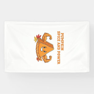 Lustiger Kürbiskuchen Thanksgiving Klassiker T-Shi Banner