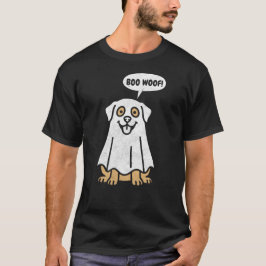 Lustiger Labrador Halloween-Geist-Hund T-Shirt