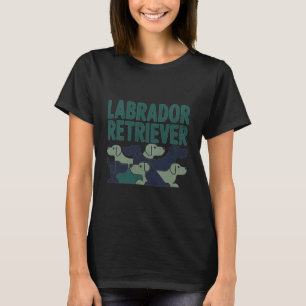 Lustiger Labrador Retriever Lab Vibes Only Hund Ha T-Shirt