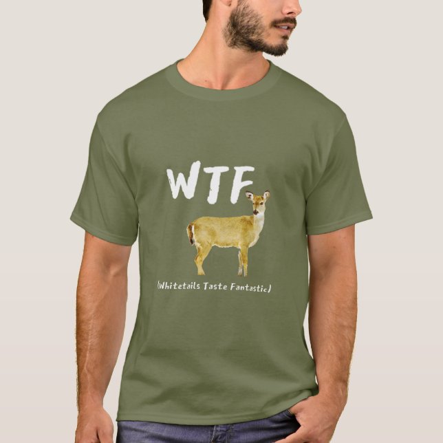 Lustiger LachenWTF T-Shirt (Vorderseite)