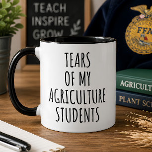 Lustiger Landwirtschafts-Lehrer-Mug FFA-Lehrergesc Tasse
