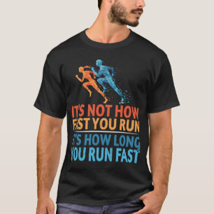 Lustiger Langstreckenläufer XC-Trainer Cross Count T-Shirt