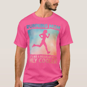 Lustiger Lauf Für Frauen Mama Marathonläuferin Läu T-Shirt