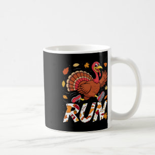 Lustiger Lauf Laufen 5k Rennen Truthahn Trab Ernte Kaffeetasse