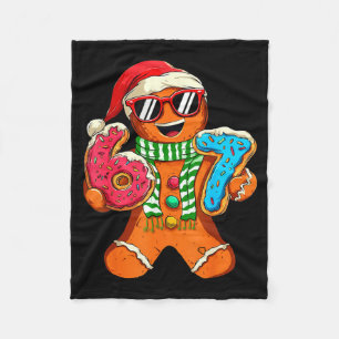 Lustiger Lebkuchen Sechs Sieben 67 Meme Eis Weihna Fleecedecke