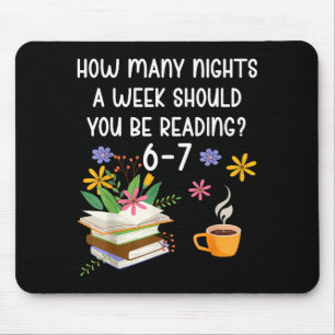 Lustiger Lehrer 67 Sechs Sieben Meme Lesen 6-7 Buc Mousepad