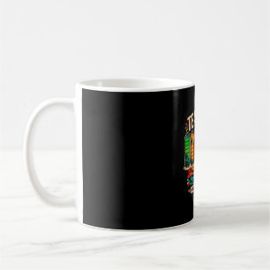 Lustiger Lehrer Sommeraufladung erforderlich Retro Kaffeetasse