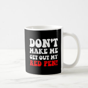 Lustiger Lehrer Tasse