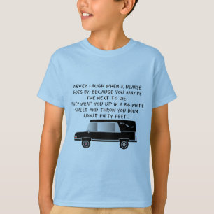Lustiger Leichenwagen-Design für Bestatter T-Shirt