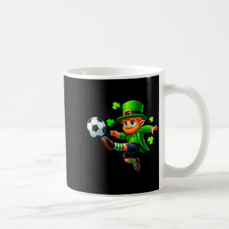 Lustiger Leprechaun Irischer Fußball St Patricks M Kaffeetasse